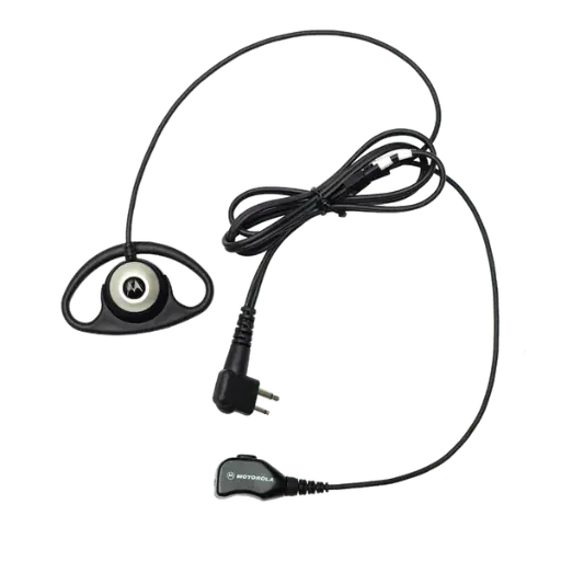 [EARPIECE, D-RING, WITH MIC & PTT, 2 PINS] PMLN6535